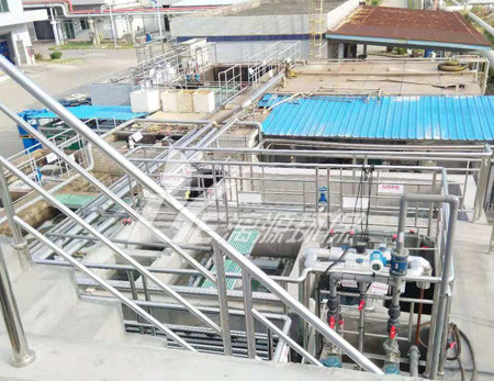 珠?；S廢水處理工程施工安裝